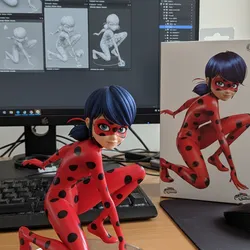 LADYBUG: The Miracle Girl! 🐞 3D Model of the Heroine of Paris - Points Off!