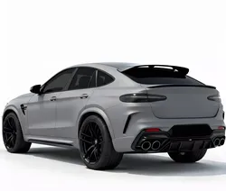 Matte Grey Performance Coupe SUV 3D Model Low-poly 3D model