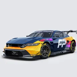 Mustang GT3 2024 Template v2 3D model