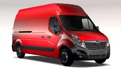 Opel Movano L3H3 Van 2016 3D model