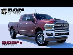 RAM 2500 Limited Mega Cab Stock 2024 Refresh 3D model