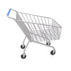 Supermarket Shopping Cart 3D model