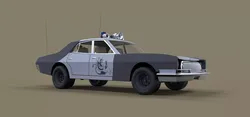 Vehicle from Mad Max II 3D model