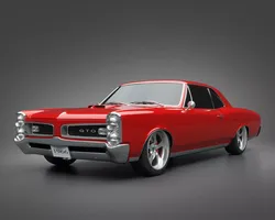 1966 Pontiac GTO 3D model