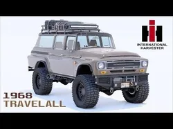 1968 International Harvester Travelall Off-Road 3D model