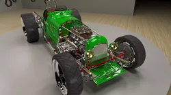 Alfa Romeo P3 Hot Rod 3D model