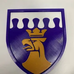 Chevron of the 108th Military Commandant's Office of the ZSU