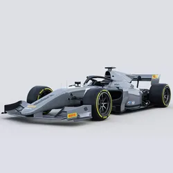 Dallara F2 2022 3D model