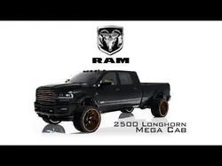Dodge Ram 2500 Mega Cab Longhorn Lifted 3D model