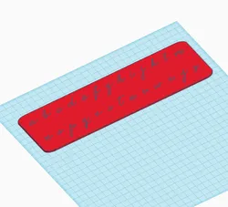Educational Aids STL Descărcare - Litere Italic Litere minuscule - Nina Ponce 3D