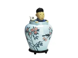 El Loto Azul - Las aventuras de Tintín - Modelo de impresión 3D gratuito