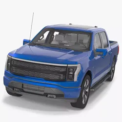 Electric Pickup Truck 3D model
