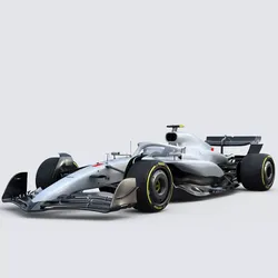 F1 Generic Car 2025 Template 3D model