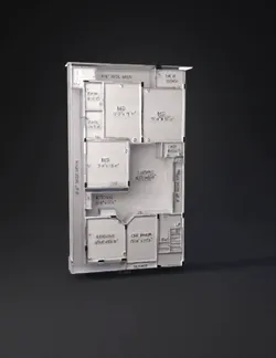 house floor plan layout showing bedrooms lounge kitchen drawing roo
