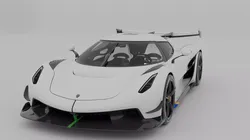 Koenigsegg Jesko Attack 3D model