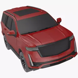 Luxury Large SUV Exterior Only 3D model