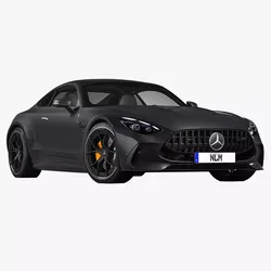 Mercedes-Benz AMG GT 43 Coupe 2024 3D model