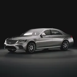 Mercedes Benz S560 2018 3D model