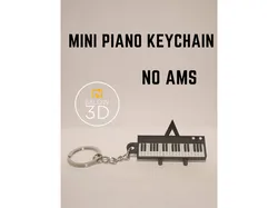 Mini Piano/Keyboard Keychain