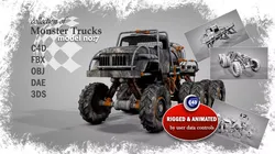 Monster Truck 7 3D model