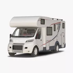 Motorhome Generic Simple Interior 3D model