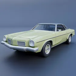 Oldsmobile Cutlass Supreme 1973  3D print model
