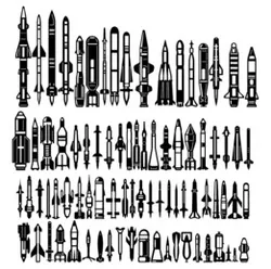 Rocket Silhouettes