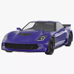 Sports Car Generic 3D model