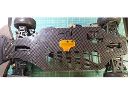 Tamiya TA-05 Gear protection plate for carbon chassis