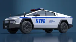 Tesla Cybertruck NYPD 3D model