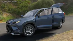 Toyota Grand Highlander 2024 Rigged 3D model