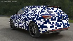 Volkswagen Touareg 2024 QR 3D model